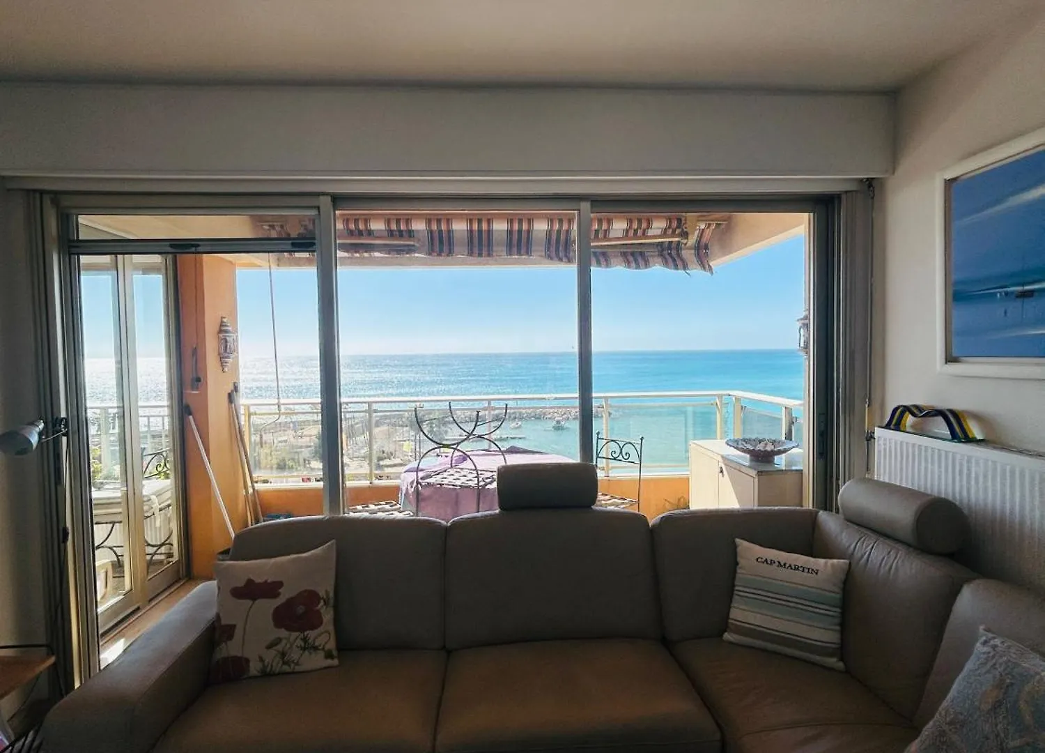 Appartement Menton Front De Mer Au Dernier Etage De 95M2 Avec Terrasse De 70M2 罗克布吕讷-卡普马丹 法国