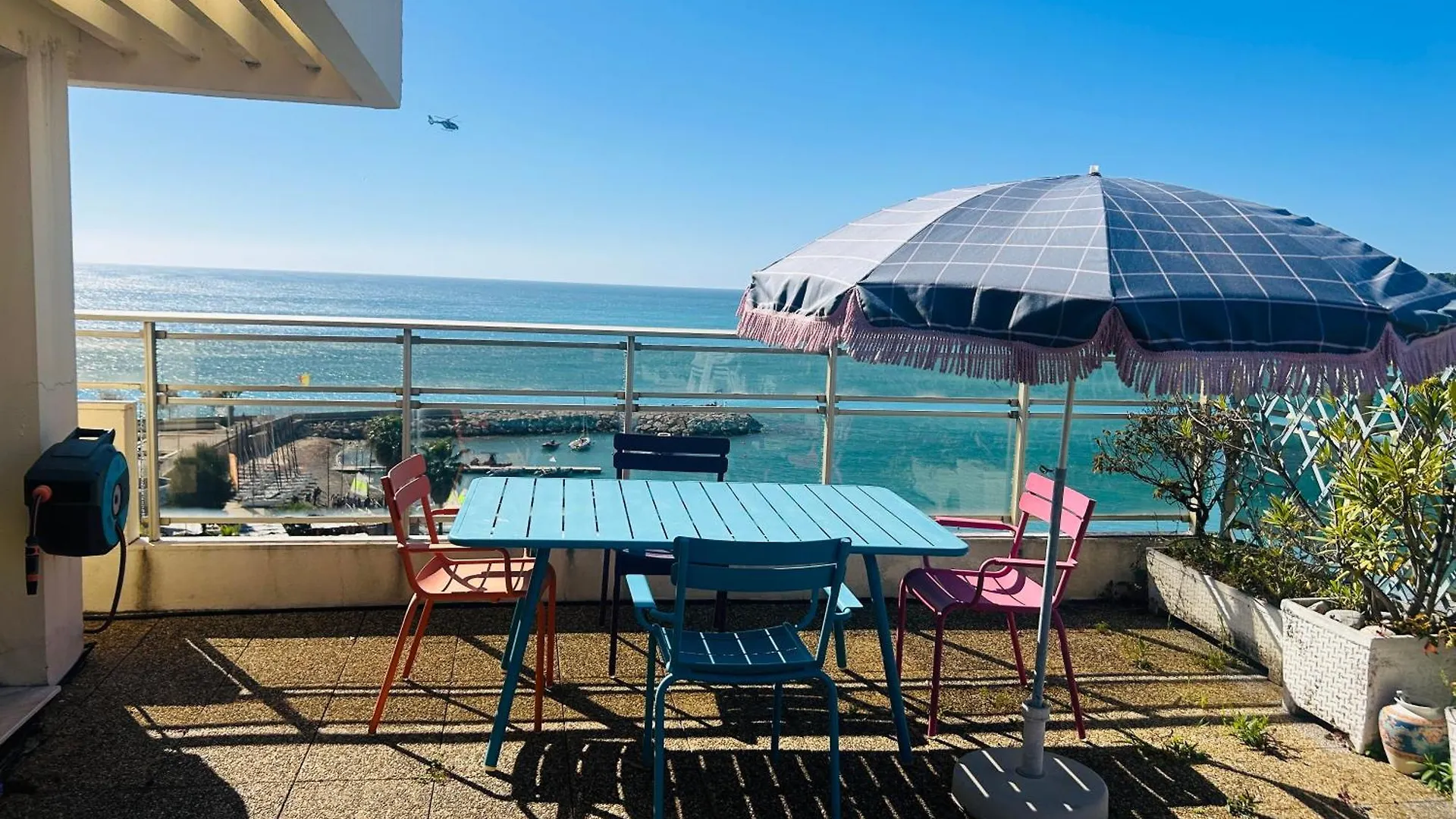 Appartement Menton Front De Mer Au Dernier Etage De 95M2 Avec Terrasse De 70M2 罗克布吕讷-卡普马丹